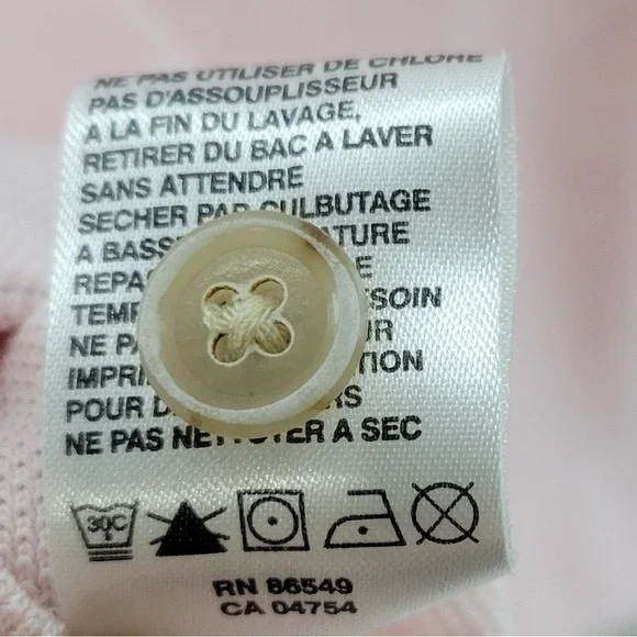 Tommy Bahama Light Pink Short Sleeve Polo Shirt - Men's Size XL - Picture 5 of 7